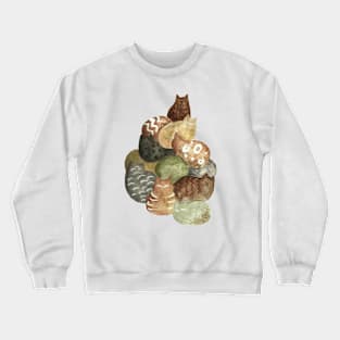 Bundled cats Crewneck Sweatshirt